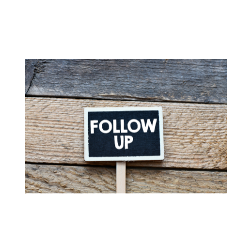 After Interview Follow-up