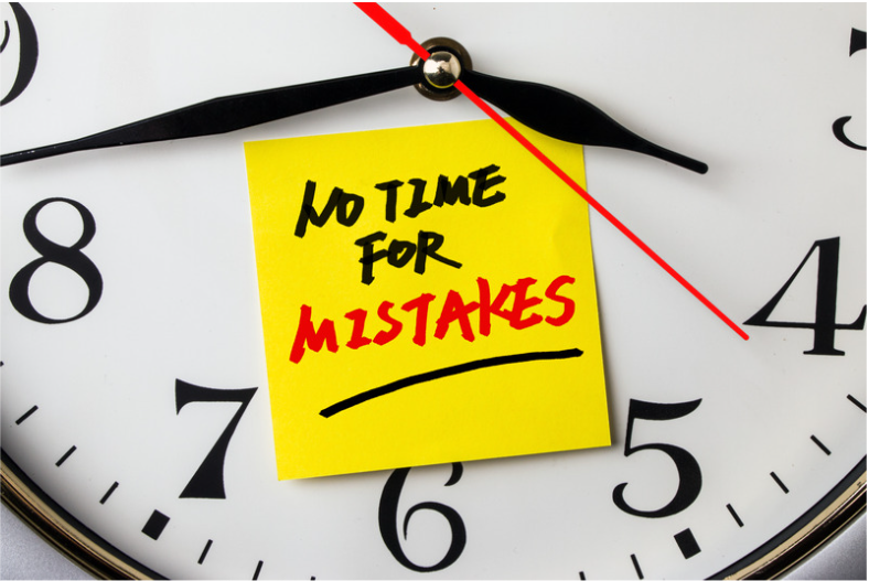 No Time for Mistakes