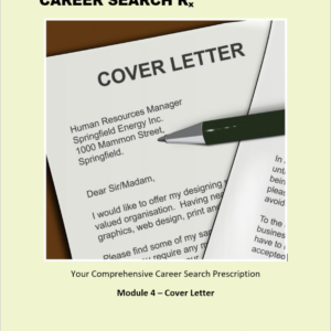 CSRx Module 4 – Cover Letter