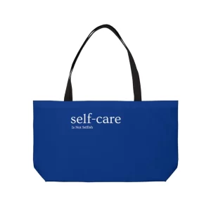 Self-Care Weekender Tote Bag