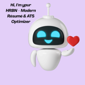 HRBN - Modern Resume & ATS Optimizer
